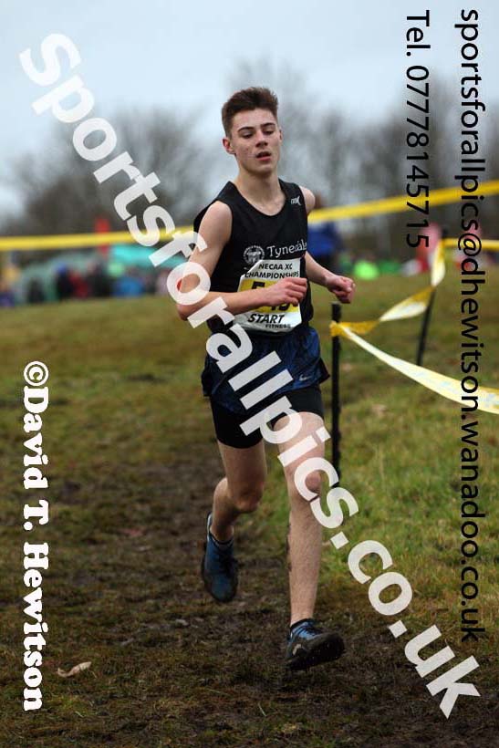 Mens under-17s North Eastern Cross Country, Aykley Heads, Durham. Photo: David T. Hewitson/Sports for All Pics